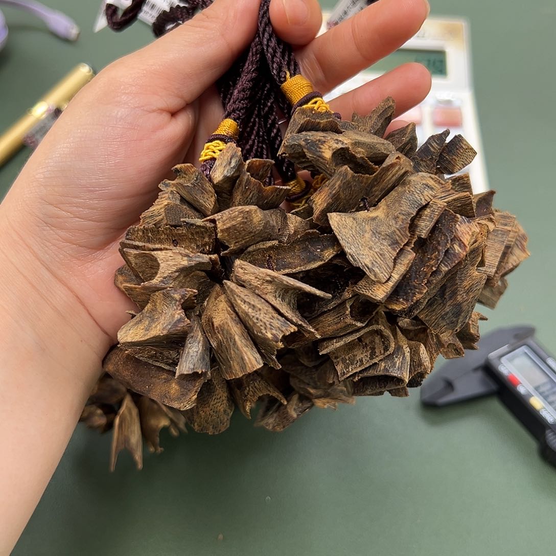 摆件沉香挂件多样性发一串