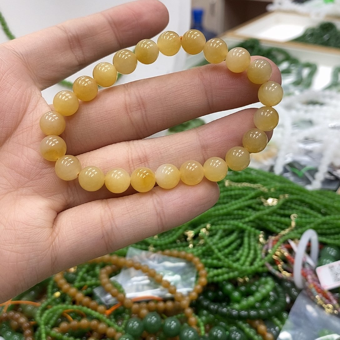 和田玉手链未镶嵌