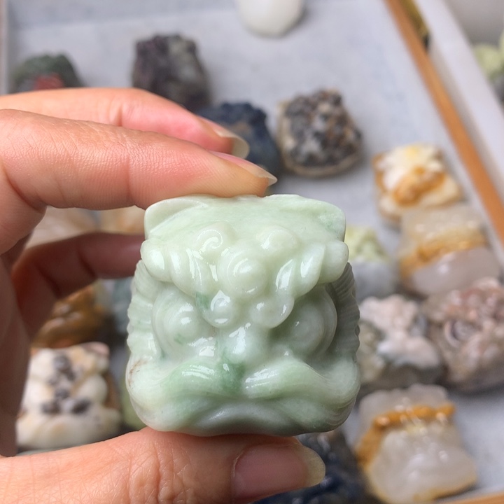 玛瑙/玉髓合金挂件