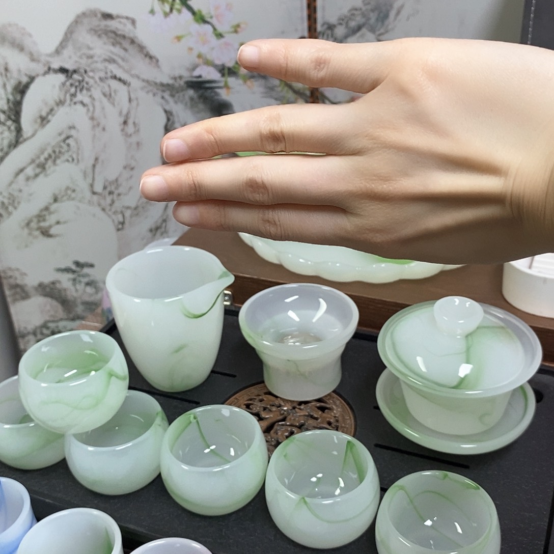 高端飘绿茶具套装