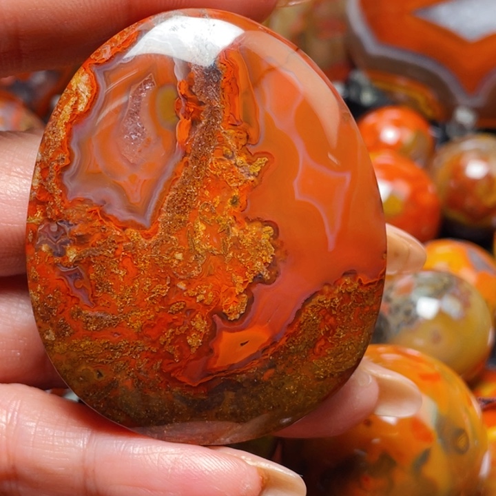 玛瑙/玉髓战国红玛瑙挂件未镶嵌