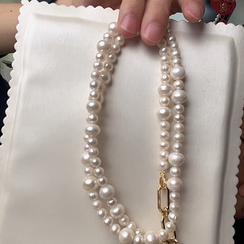 淡水珍珠颈饰未镶嵌