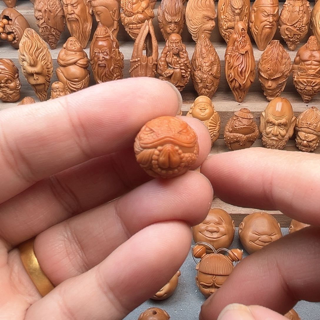 猴头核桃吊坠y****117金蟾