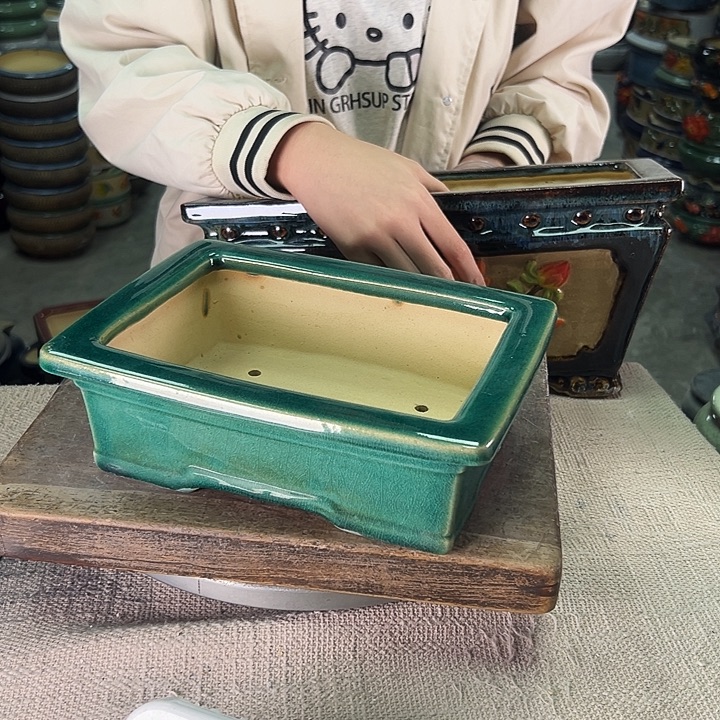 飘***逸泳坤堂石湾花盆陶瓷