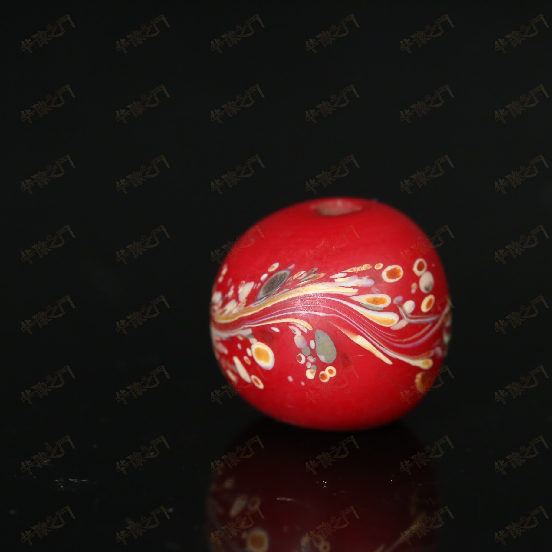 搅胎琉璃单珠（多样性发货）【华豫之门】ABS2511141022