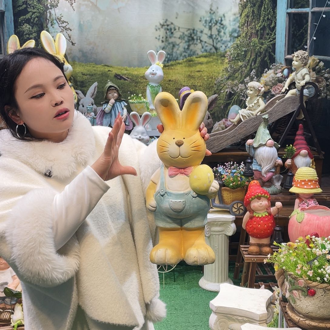 摆件花园摆件红红火火