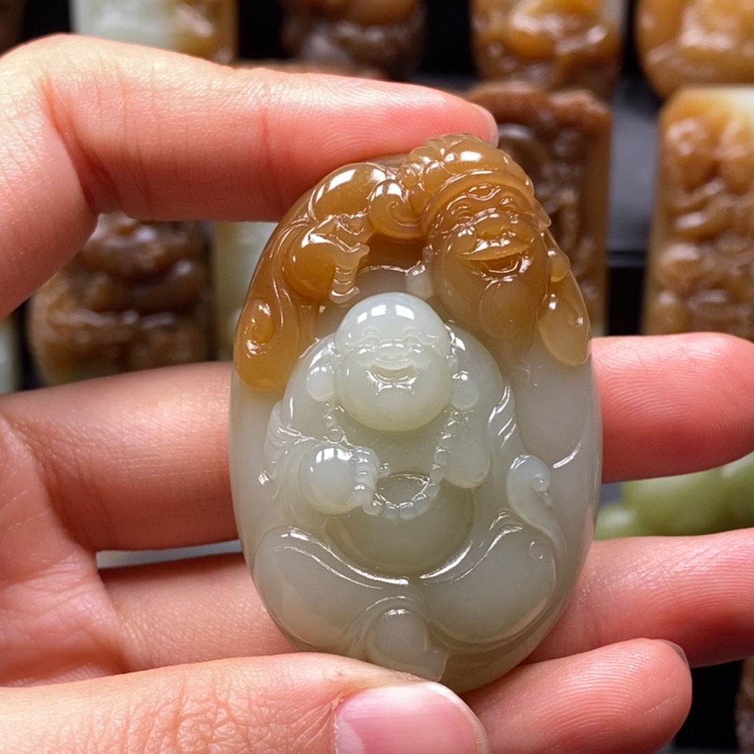 和田玉把件未镶嵌