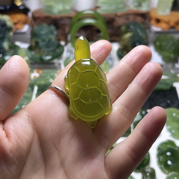 蛇纹石玉手把未镶嵌