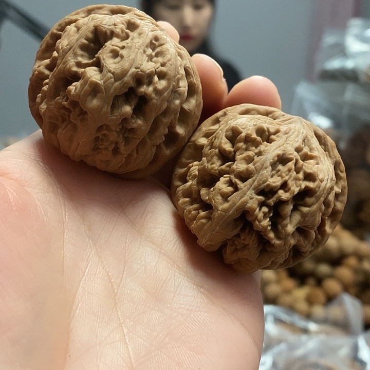把件文玩核桃43.5粗筋