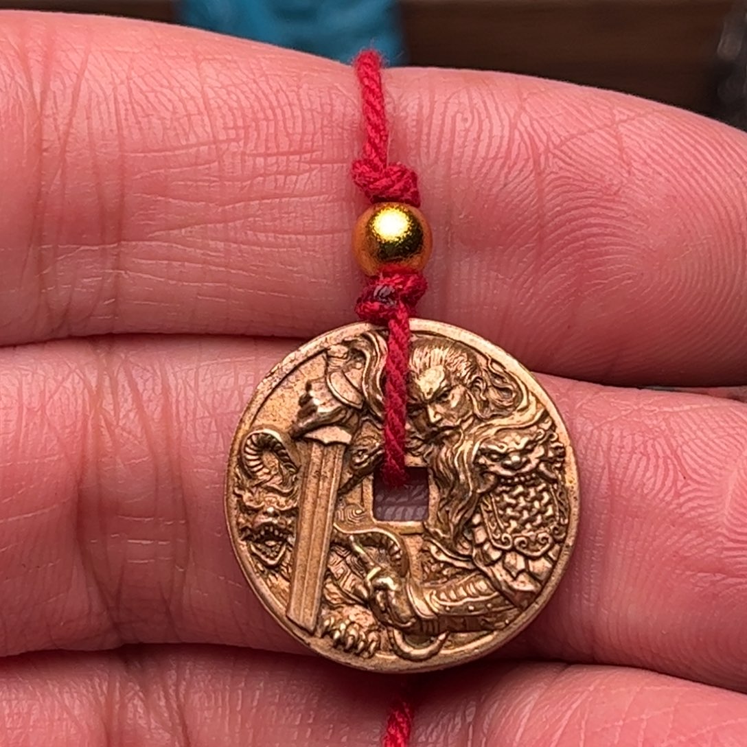 *****银S925青铜真武大帝吊坠