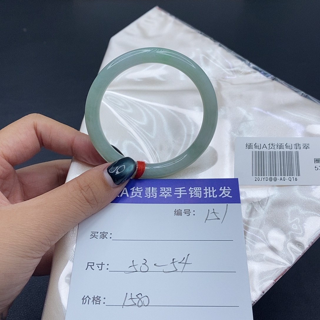 翡翠未镶嵌手镯百元手镯默认瑕疵
