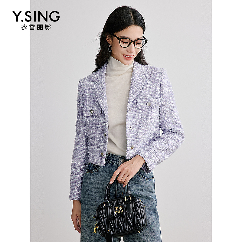 【陈大可专属】衣香丽影新款短外套YWT12401206