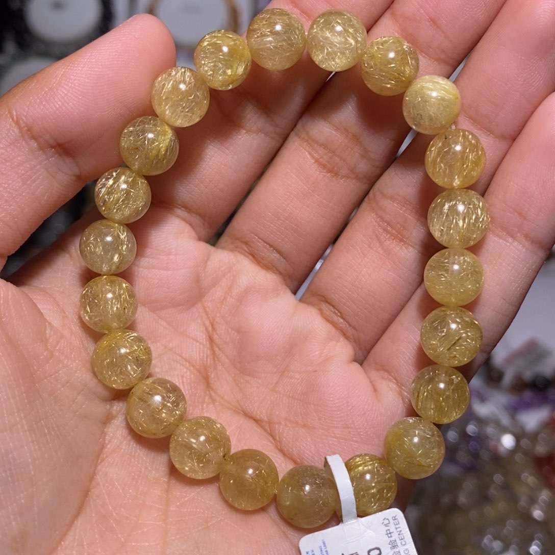 【闪购商品】发晶手串未镶嵌M****张金发8.7mm