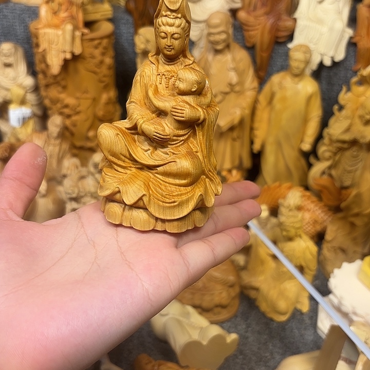 柏木（崖柏）崖柏瑕疵观音