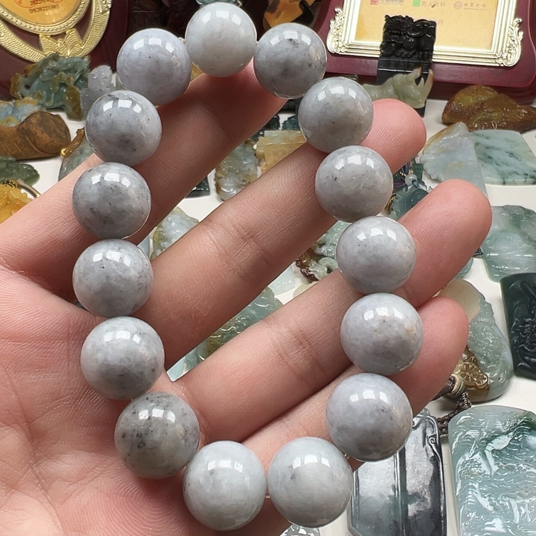 翡翠未镶嵌颈饰天然