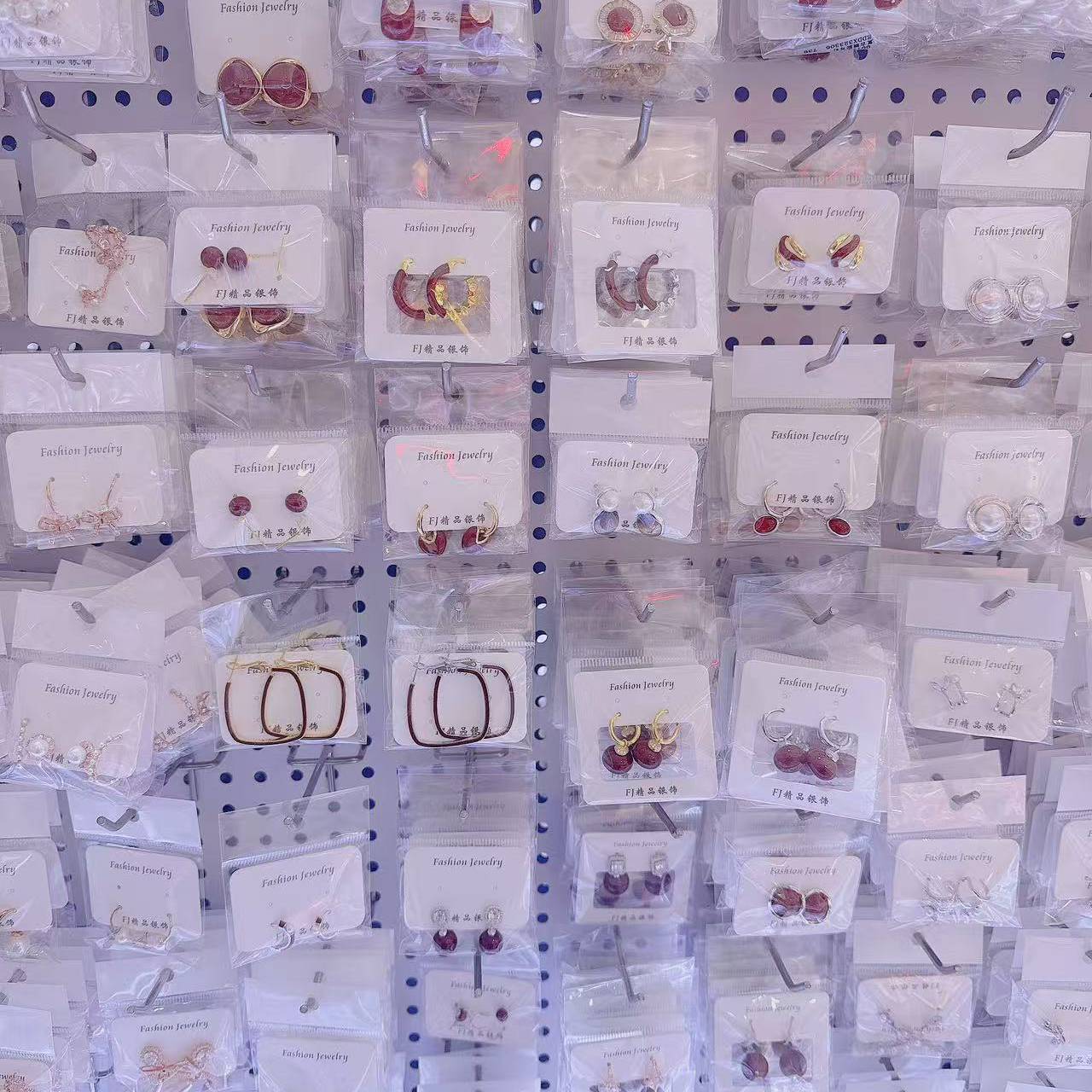 925银合成锆石耳饰 米粒 925纯银耳环饰品 勿拍 （补差价链接） 