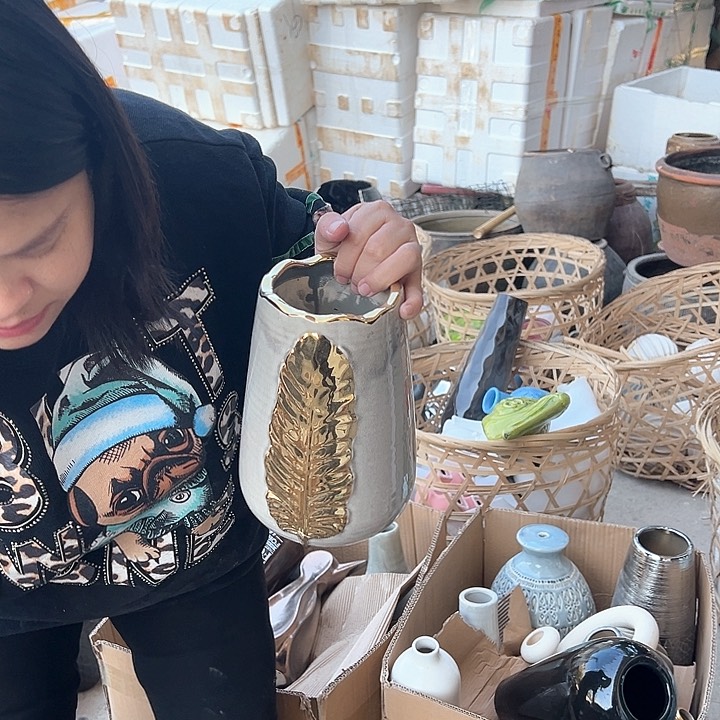 瓶高度20厘米口径9厘米微瑕捡漏