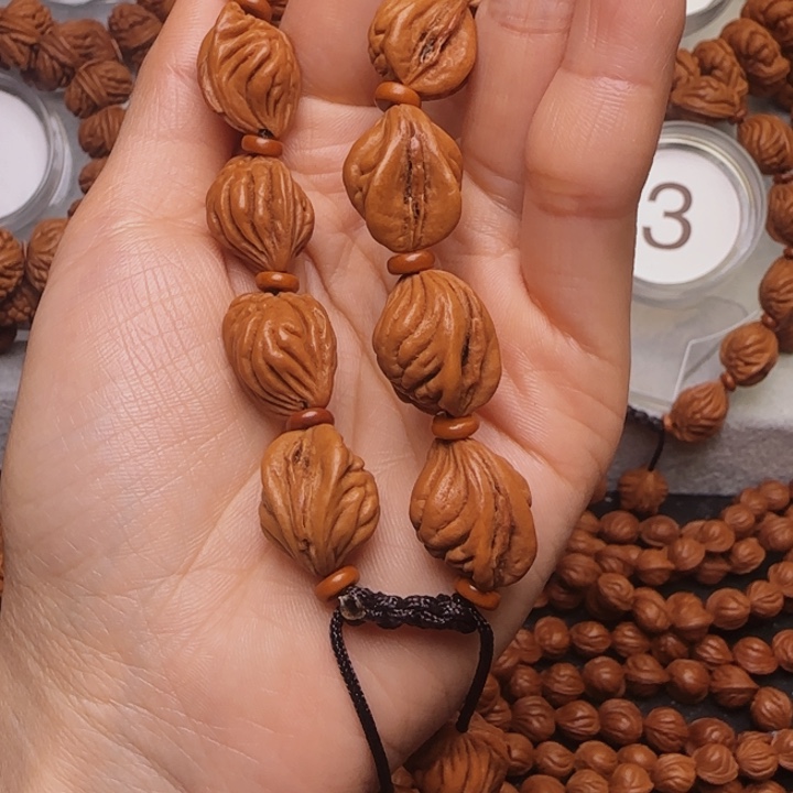 随***切桃核手串生命手串