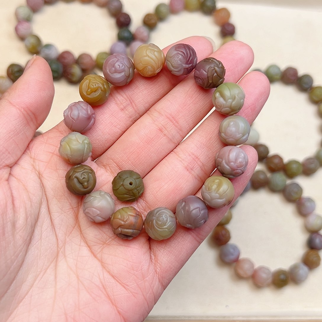 玛瑙/玉髓珠宝半成品未镶嵌