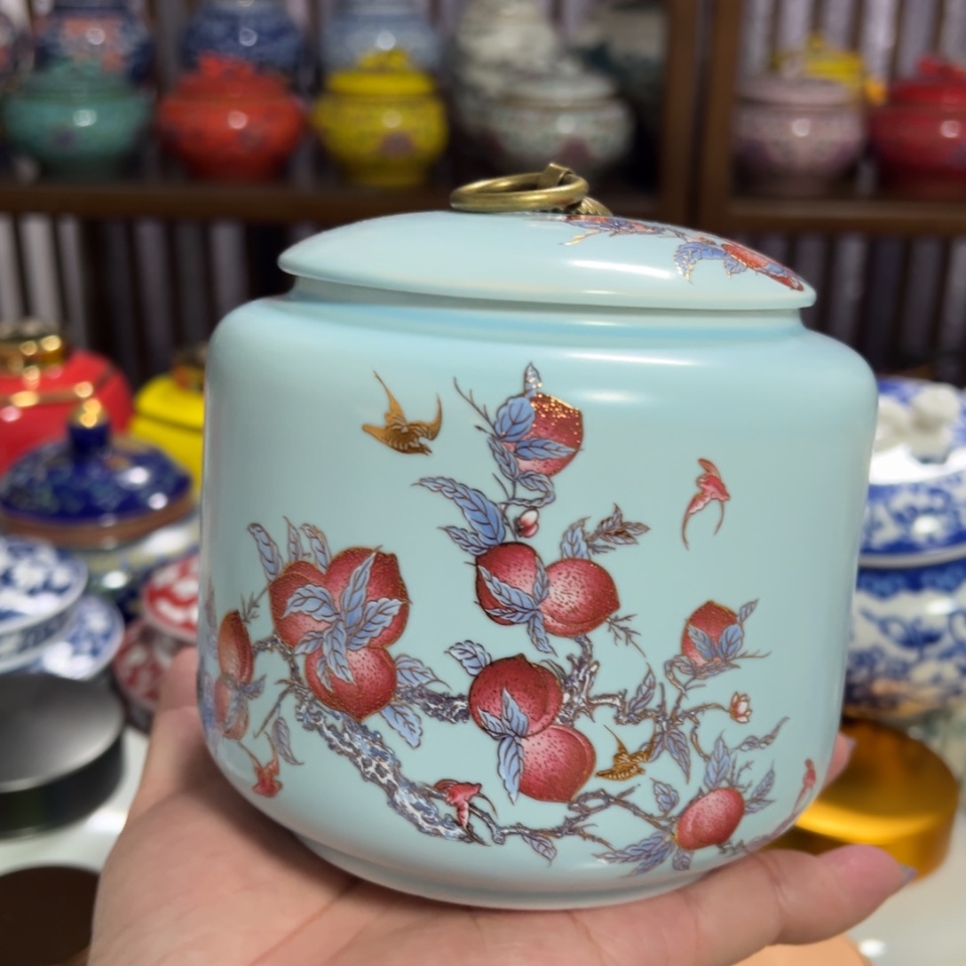 陶瓷茶叶罐密封罐