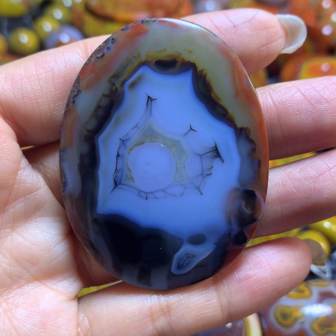 玛瑙/玉髓战国红吊坠未镶嵌