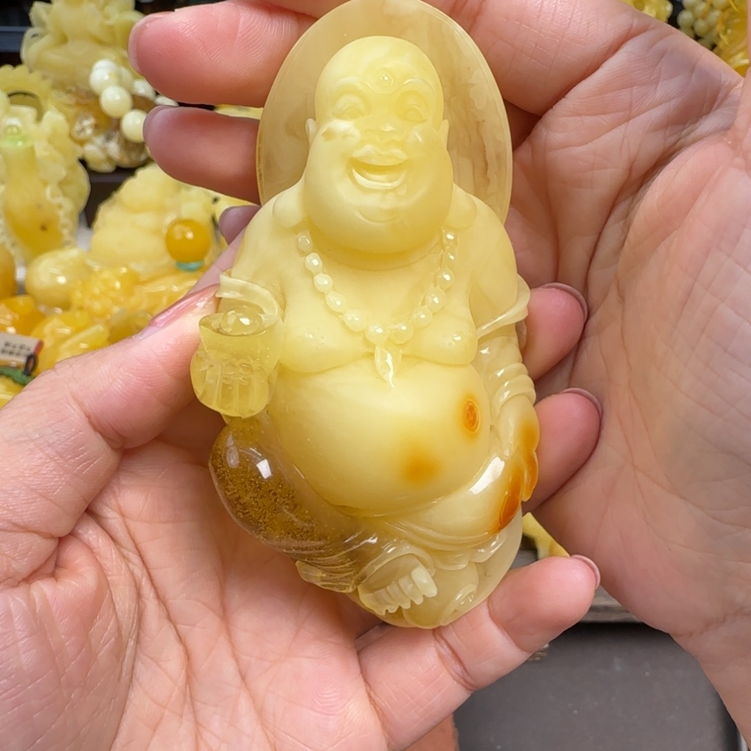 蜜蜡未镶嵌珠宝奇石