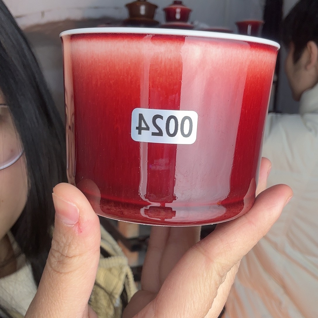 瓷片景德镇郎红陶瓷