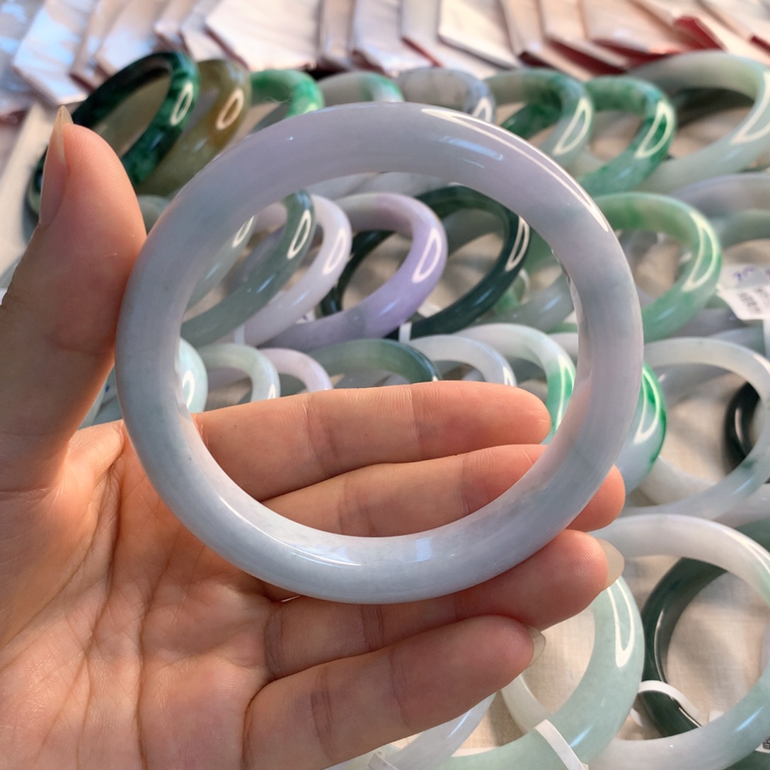 翡翠手镯未镶嵌63