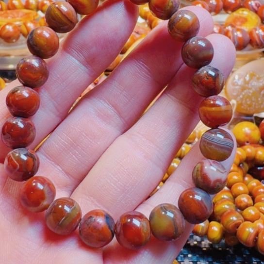 玛瑙/玉髓未镶嵌手链