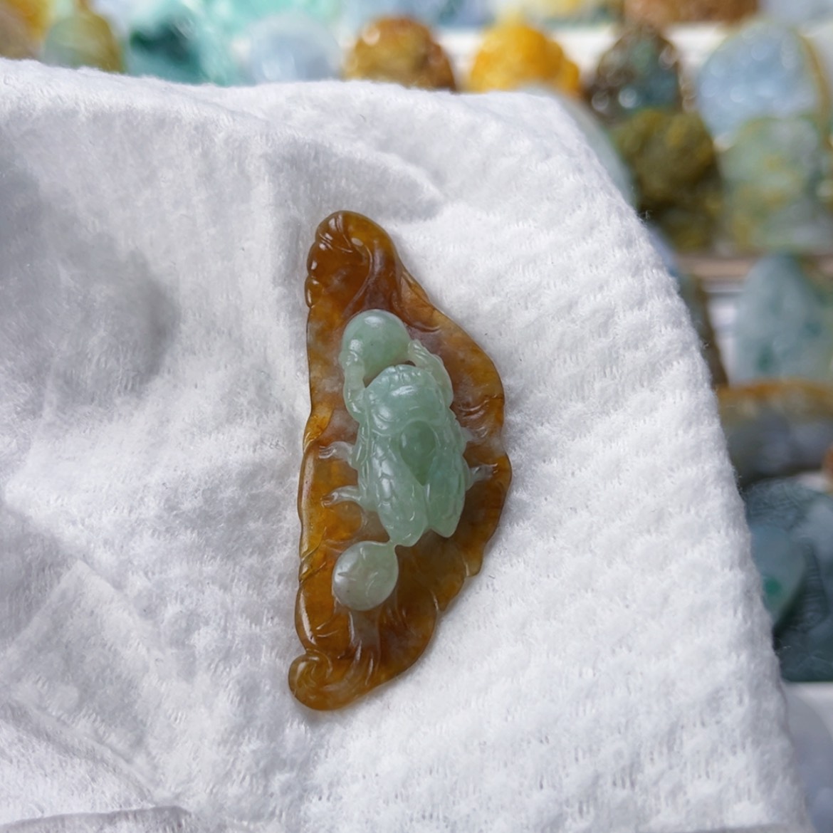 【闪购商品】定制翡翠未镶嵌知了