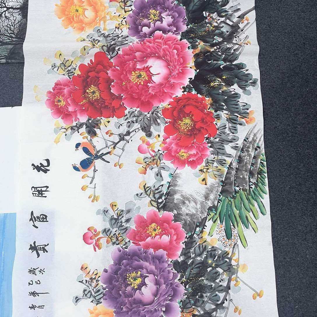 国画宣纸国画作品纯手绘