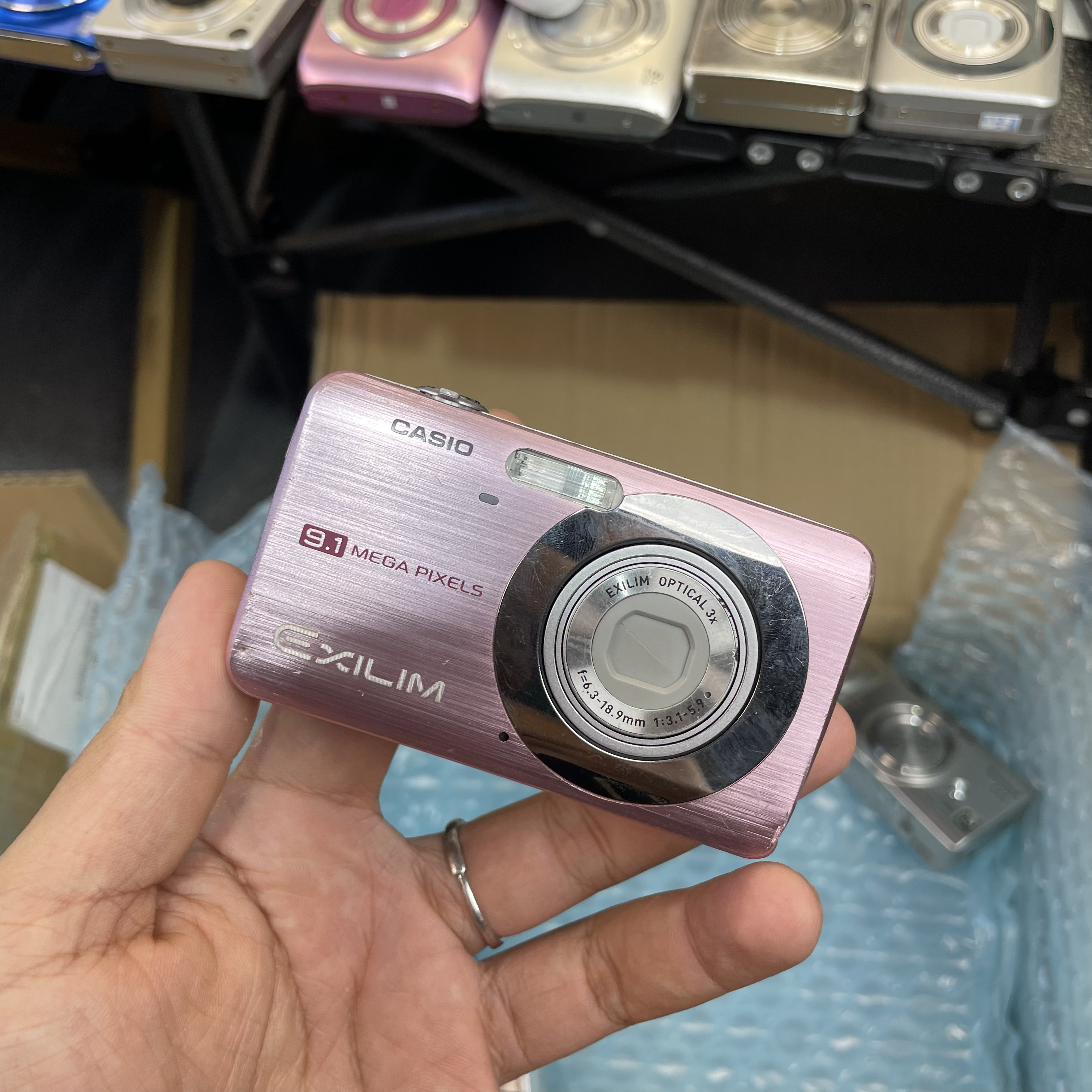 9新 Casio/卡西欧 z85配件齐全功能正常910w像素人白景浓