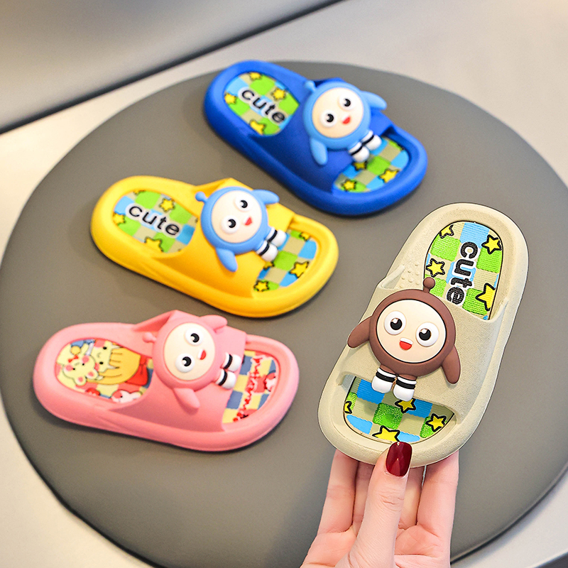 儿童拖鞋夏季宝宝蛋仔派对男孩浴室男女童男童亲子室内防滑凉拖鞋