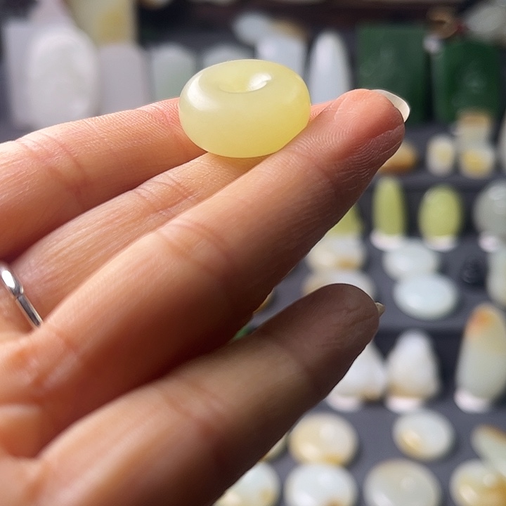 和田玉（黄玉）未镶嵌包链