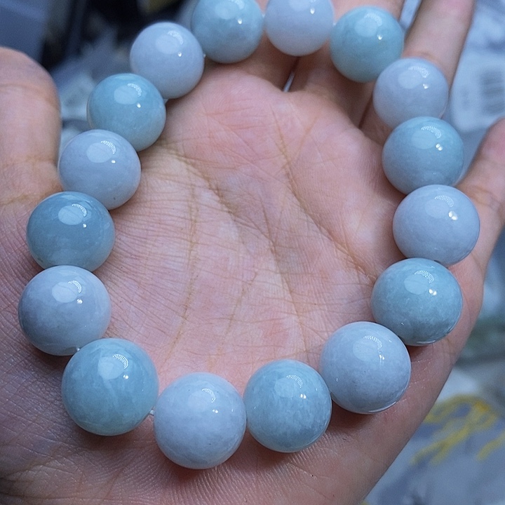 未镶嵌手串翡翠天然缅甸A货翡翠13