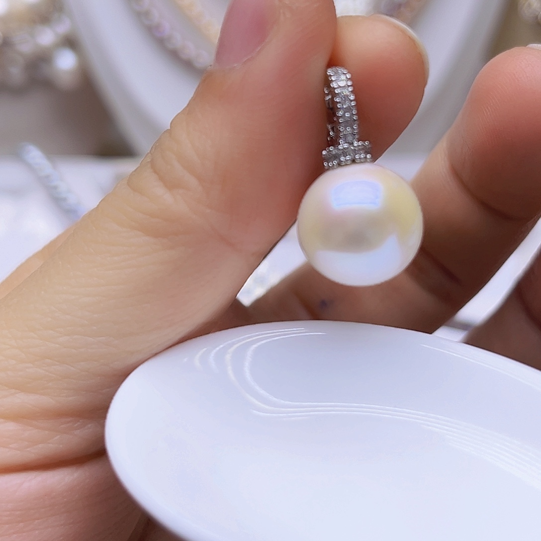 未镶嵌淡水珍珠吊坠或者耳钉