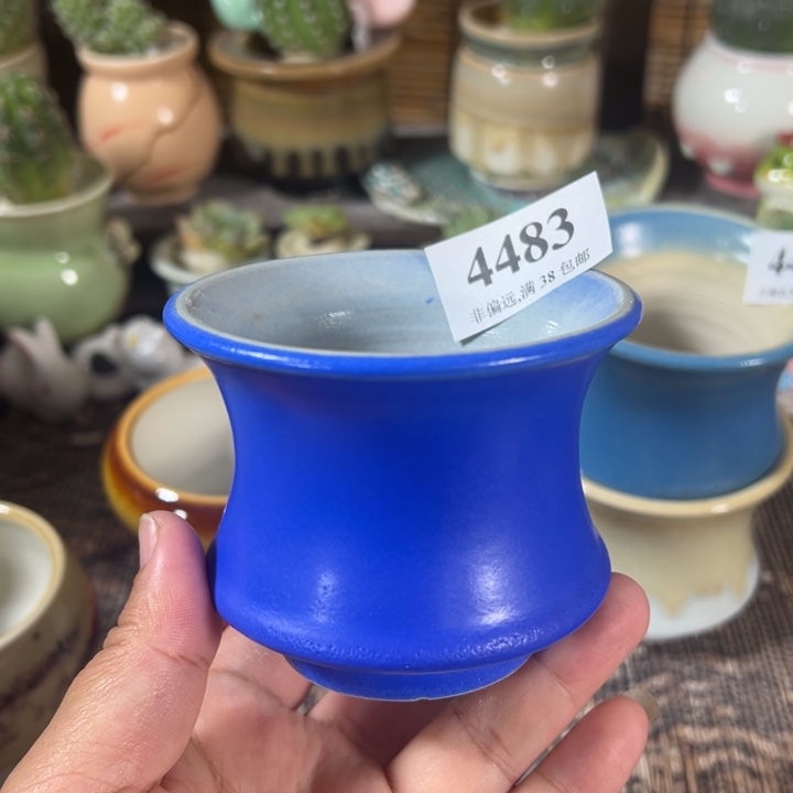 口7 手工花盆满30包邮