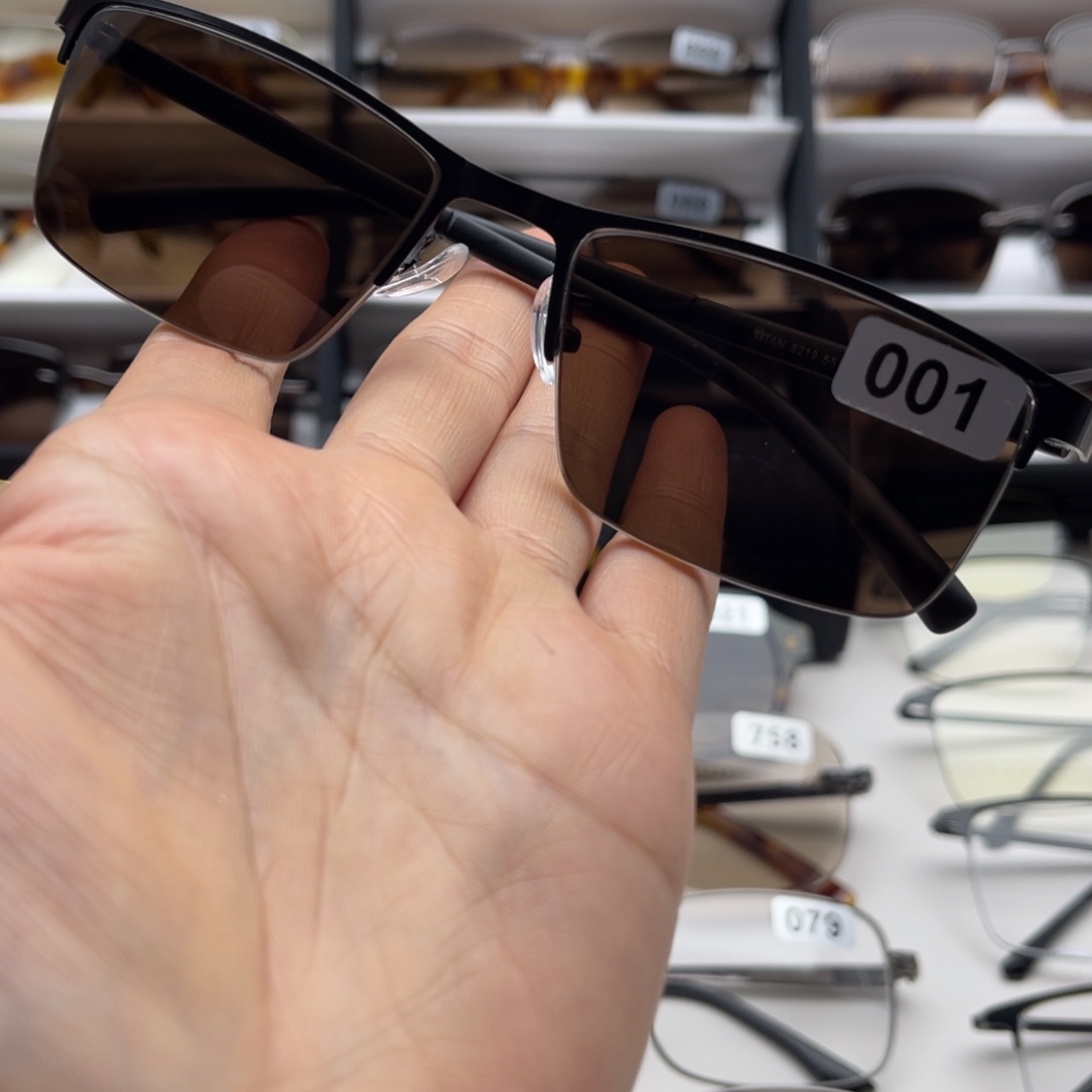 天然水晶石头眼镜