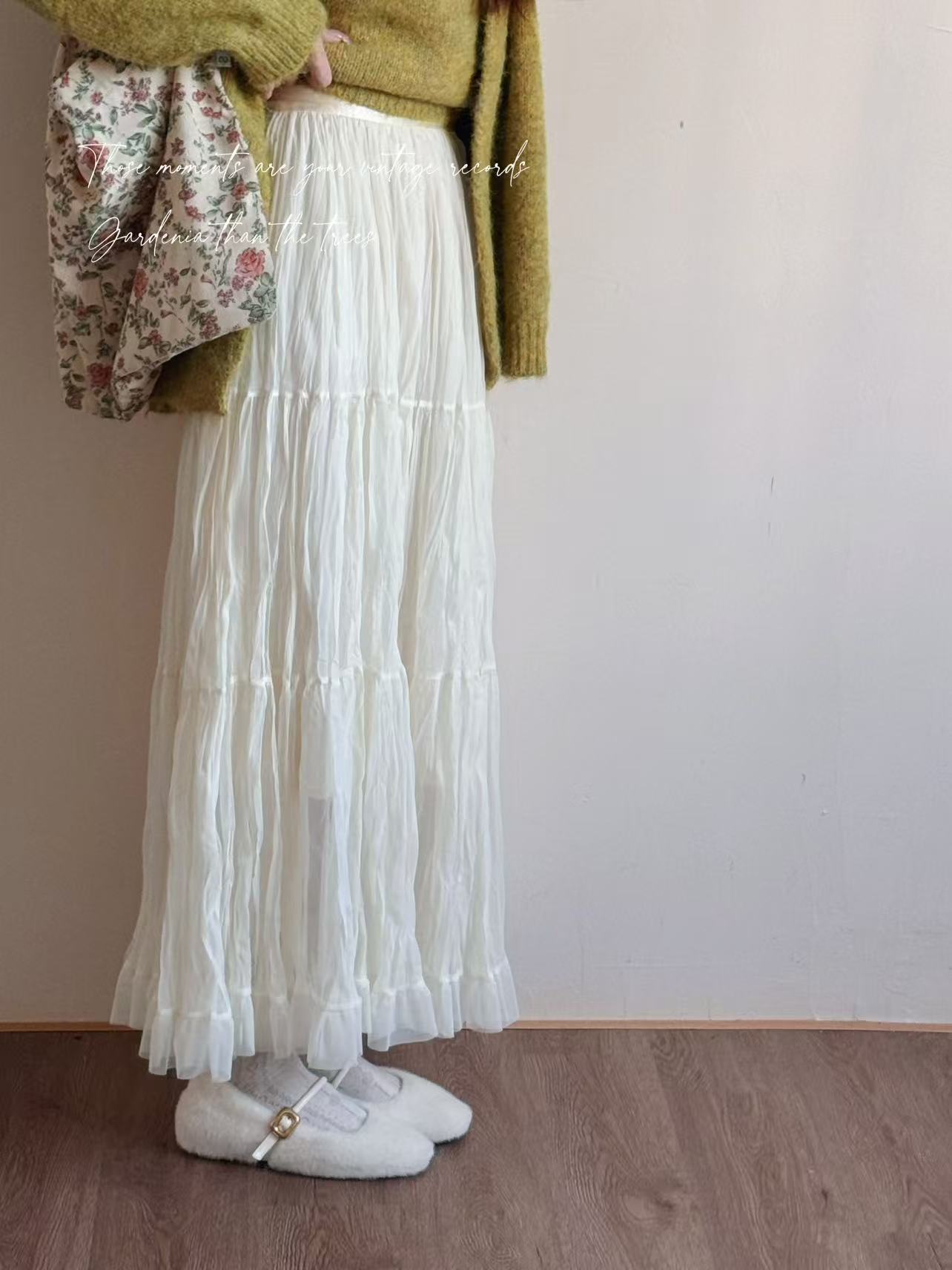 妖精的美美 显瘦百搭仙女半身纱裙