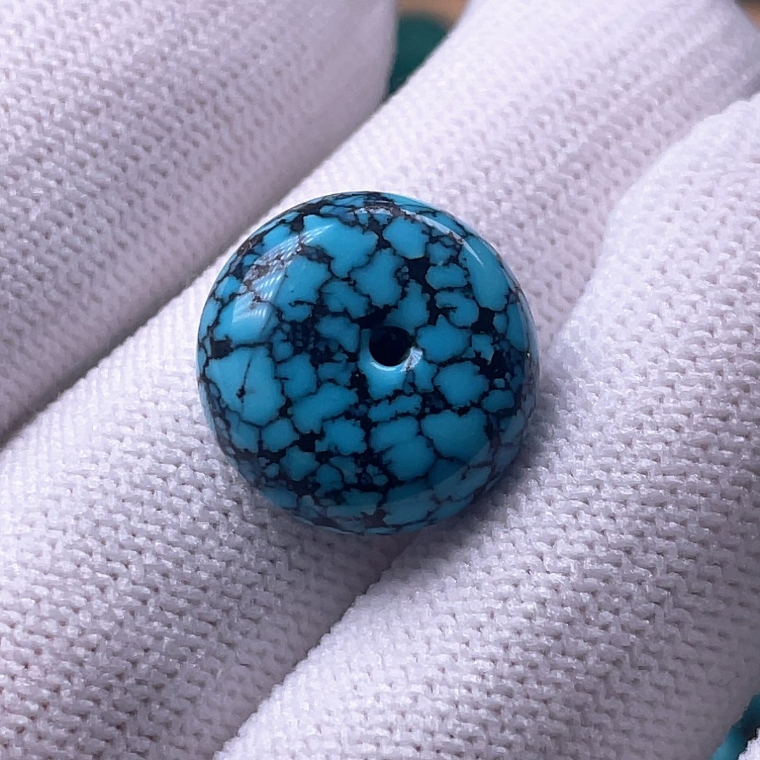 未镶嵌绿松石珠宝半成品