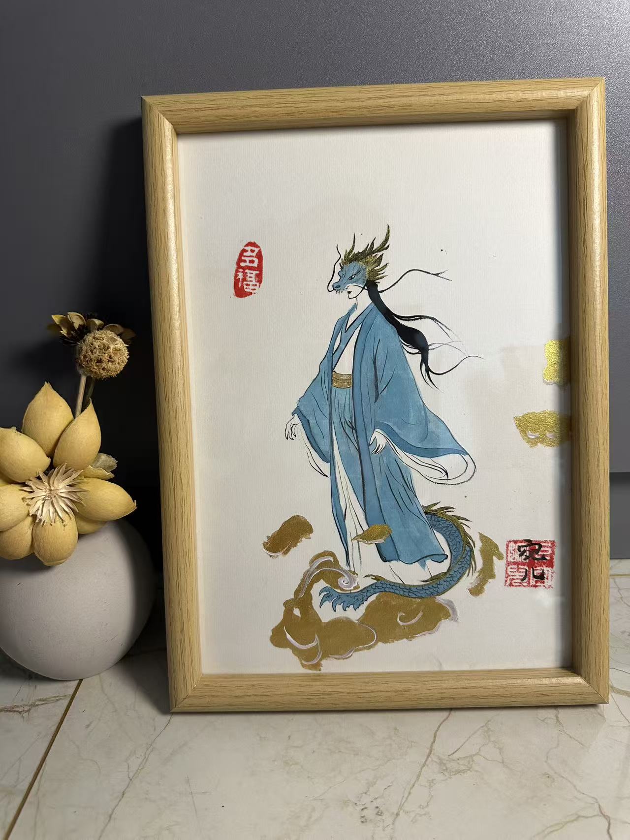 孤品大写意原稿展现独特艺术
