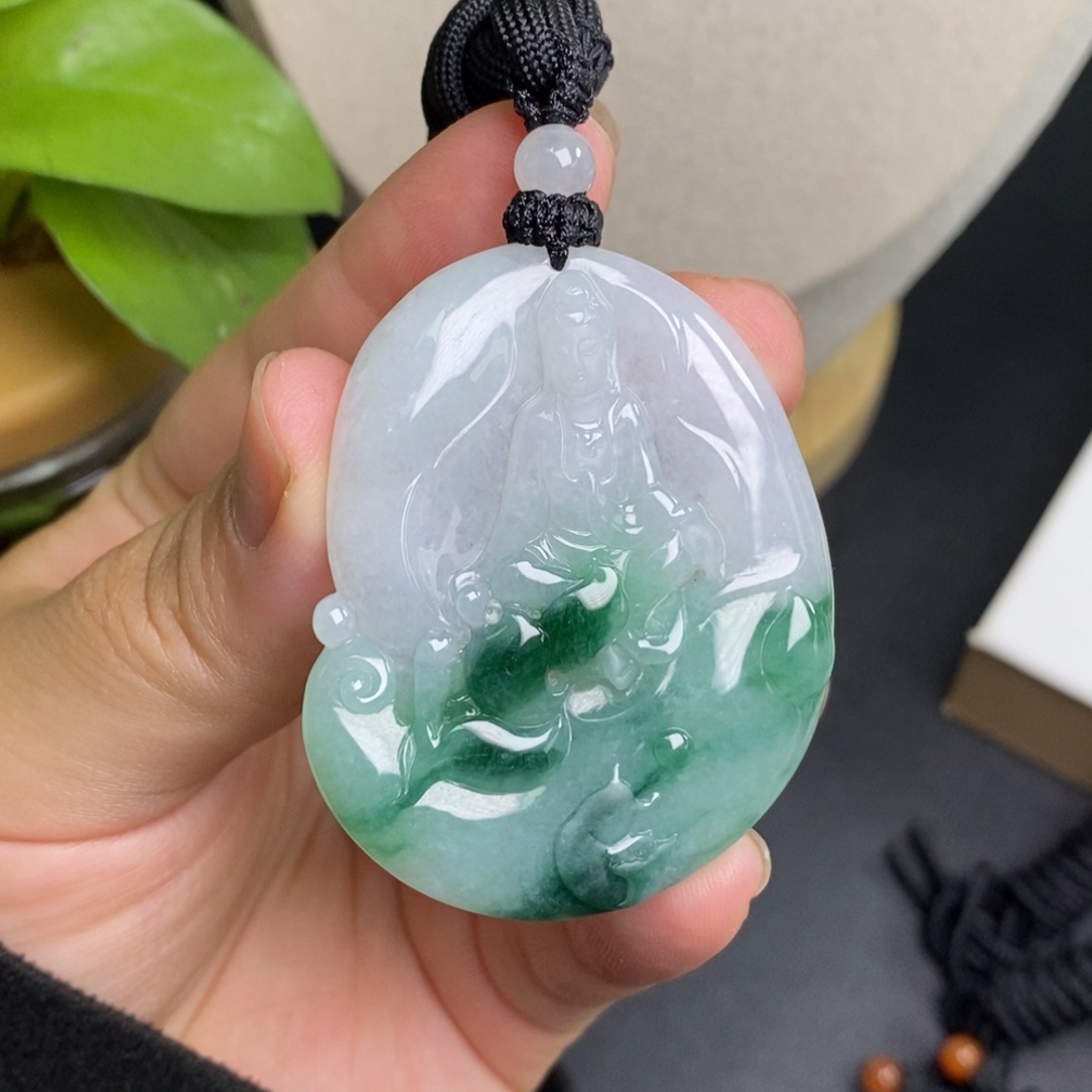 颈饰未镶嵌翡翠缅甸天然A货翡翠