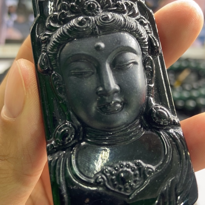 吊坠(不含链)未镶嵌翡翠人*间C752