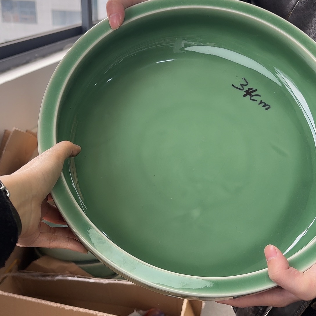 龙泉云间青瓷小米茶器