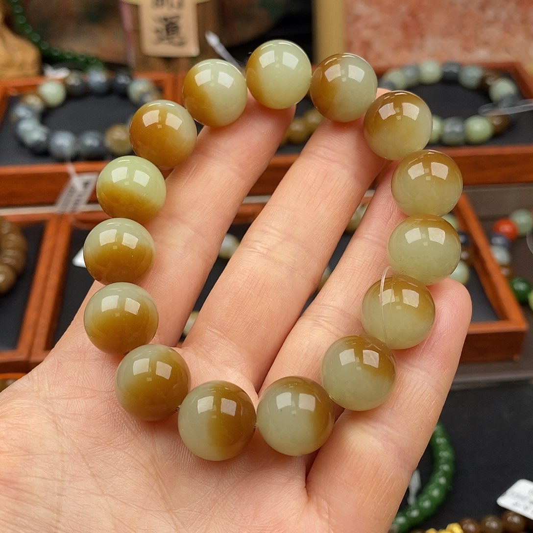 和田玉手链未镶嵌