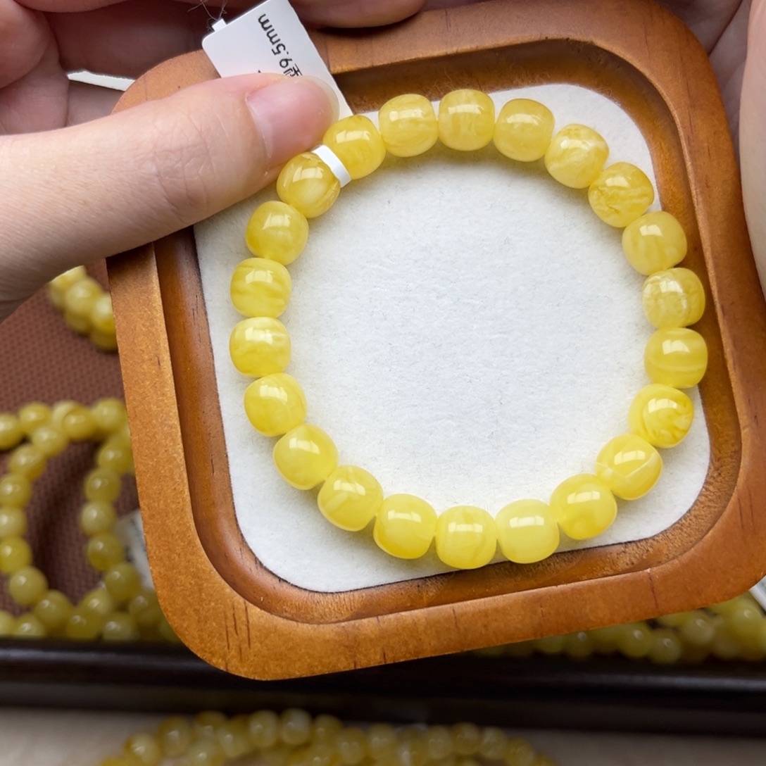 蜜蜡未镶嵌珠宝奇石9.5mm