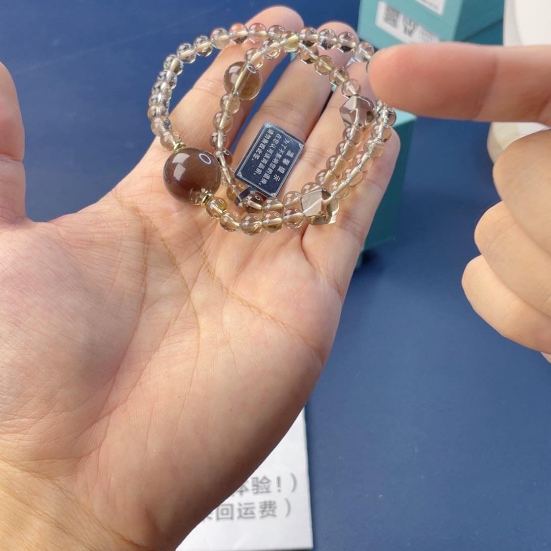 银S925镶嵌水晶手链