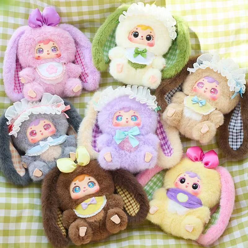 三小毛毛小兔大家族二代盲盒