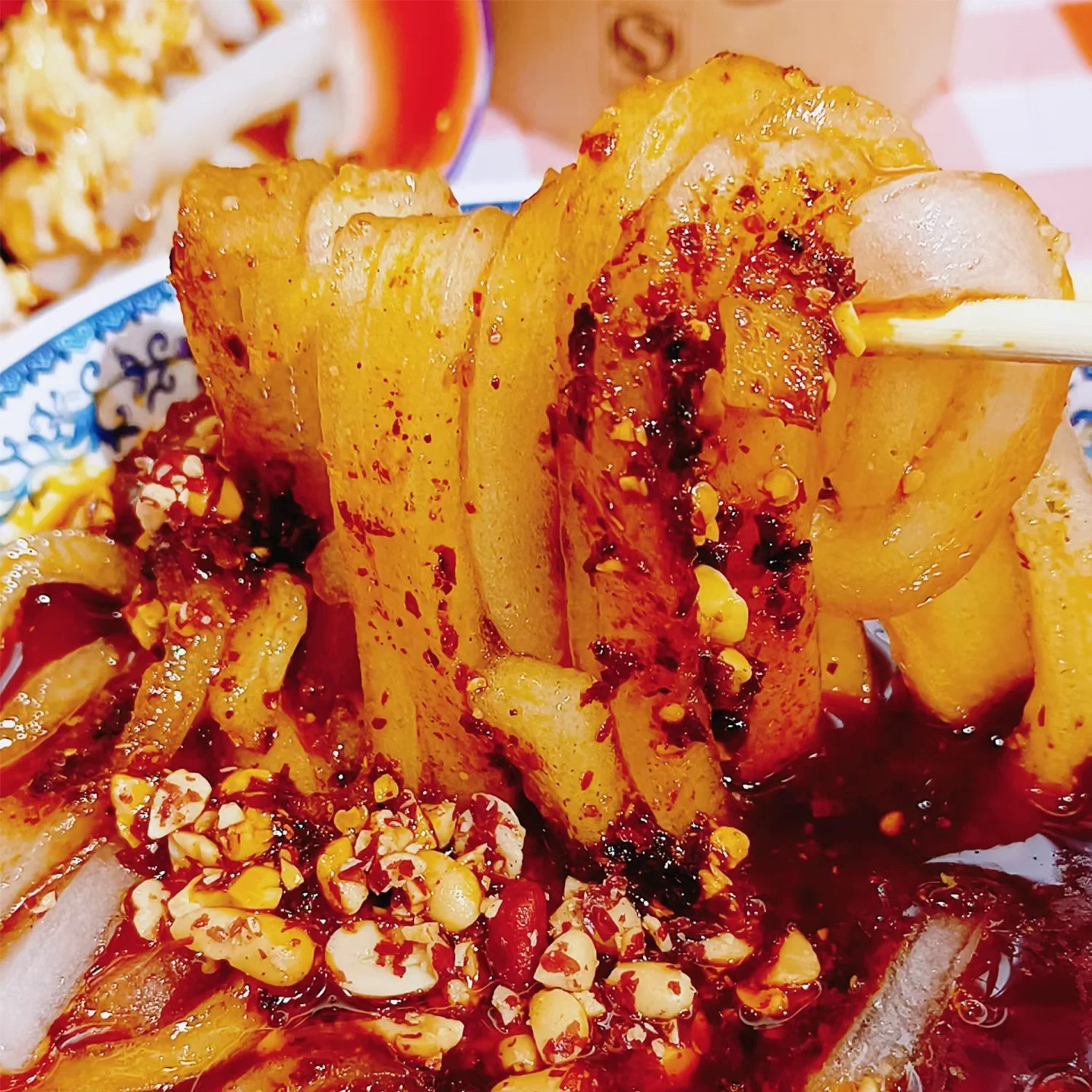 天水手擀粉酸辣粉灵魂伴侣土豆粉马铃薯手擀粉