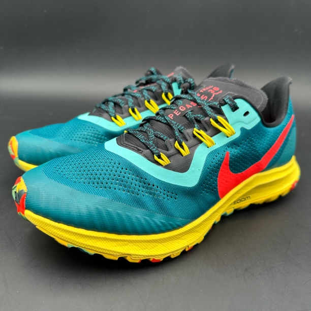 （42码）Nike 飞马36跑鞋/绿黄/二手正品/AR5677-301